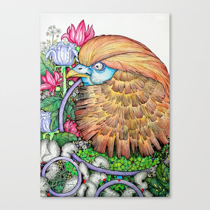 BIRD Canvas Print