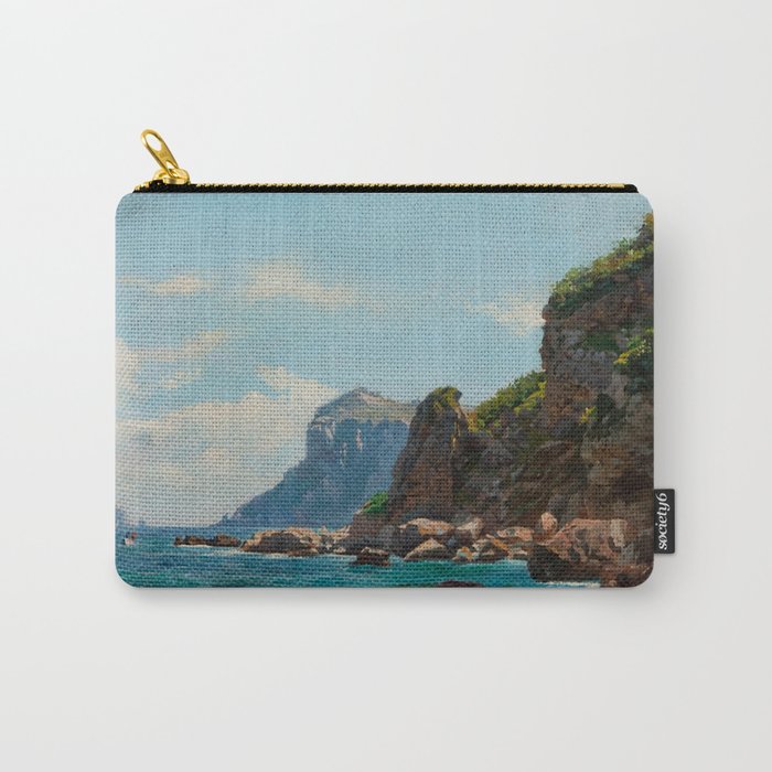 coral beach Carry-All Pouch