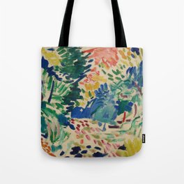 Landscape at Collioure - Henri Matisse - Exhibition Poster Tote Bag
