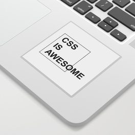 CSS is Awesome Sticker