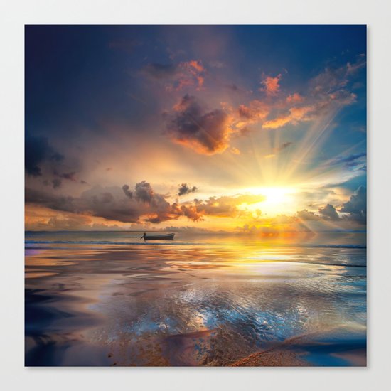 Lost In Paradise Canvas Print