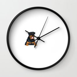 Rottweiler Dog Lover Wall Clock