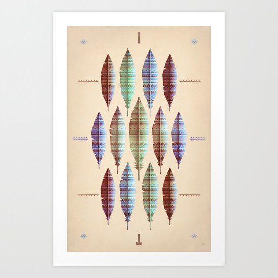 native bling (variant) Art Print
