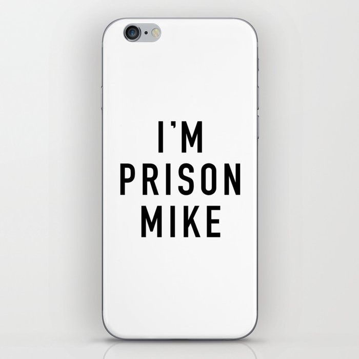 Prison Mike iPhone Skin