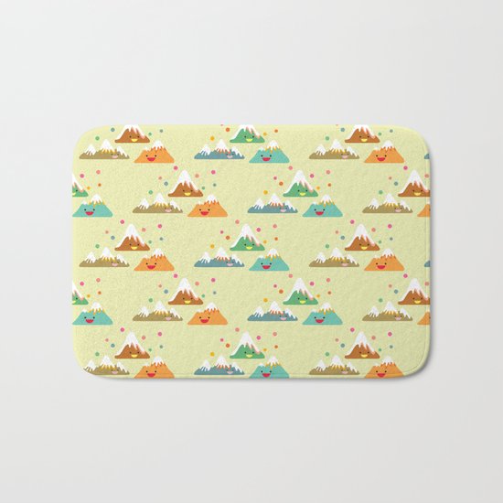 Mountain Friends Bath Mat