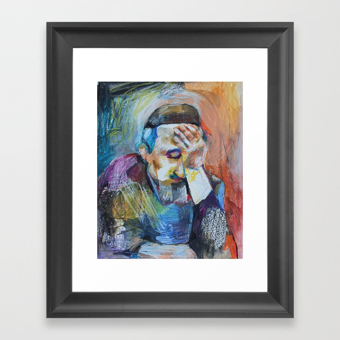 The Rav Framed Art Print