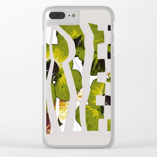 caged garden Clear iPhone Case