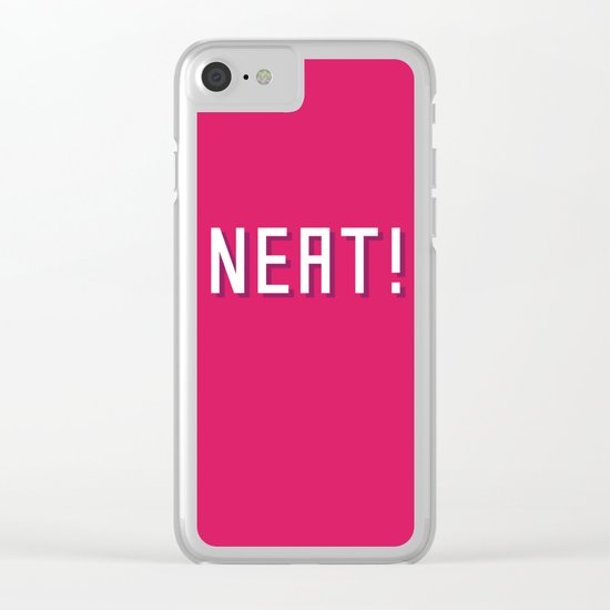 NEAT! Clear iPhone Case