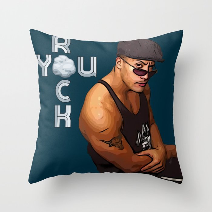 Dwayne johnson body pillow top