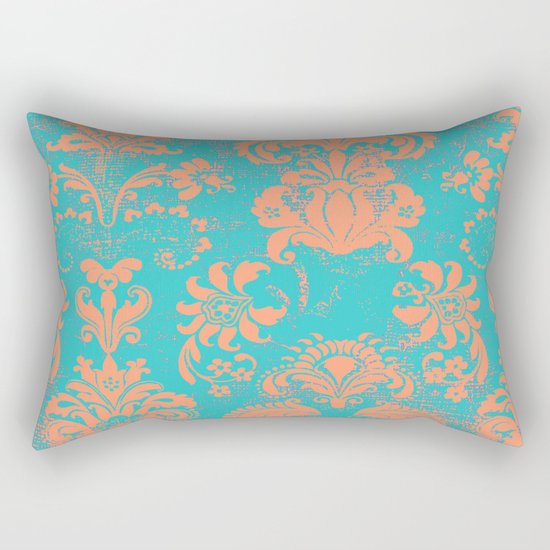 coral breeze Rectangular Pillow