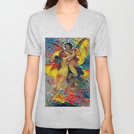 Cupid and Psyche Unisex V-Neck