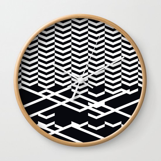 defragmentation Wall Clock