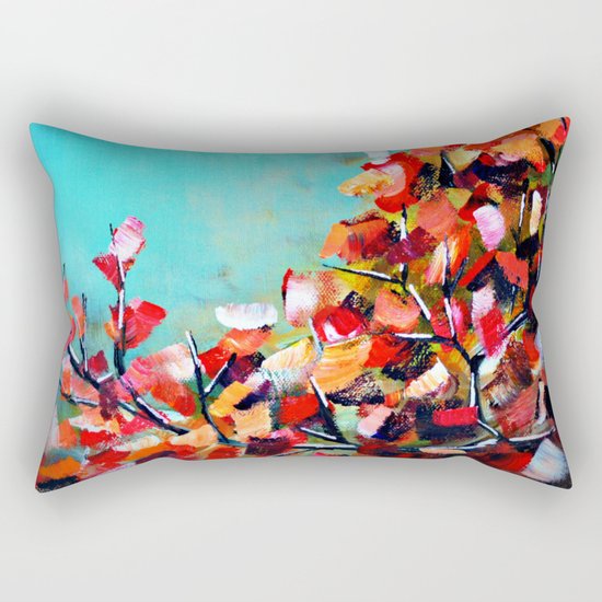 Fall Leaves Rectangular Pillow