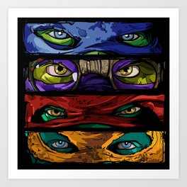 Ninja Turtles Canvas Prints For Any Decor Style Society6