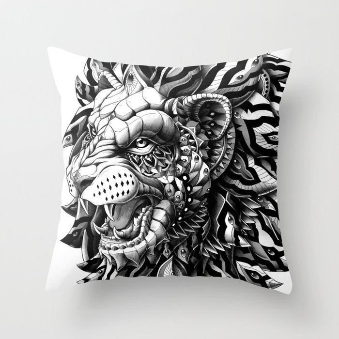 lion decorative pillow