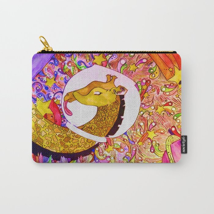 Space Giraffe Carry-All Pouch