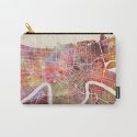 New Orleans Map Art Print By Mapmapmaps Watercolors Society6
