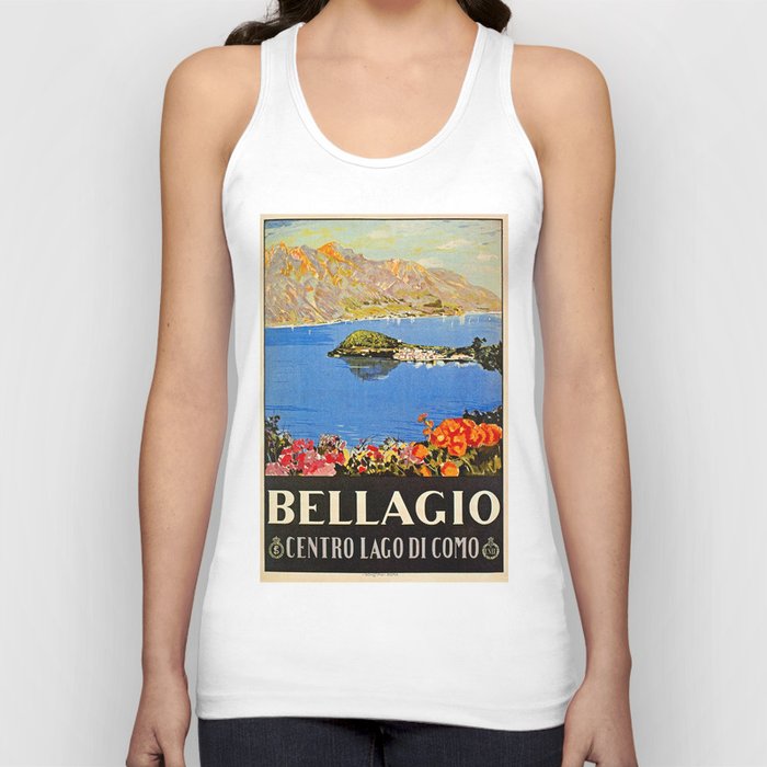 Italy Bellagio Lake Como Tank Top