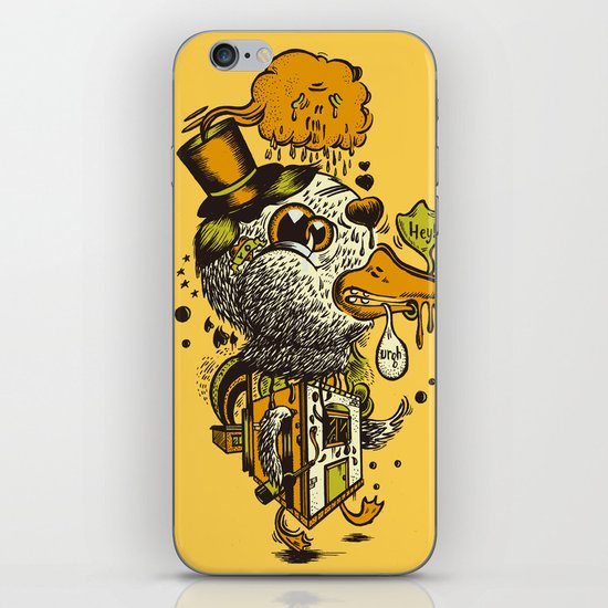 A Disorientated Duck Goes For A Stroll iPhone & iPod Skin