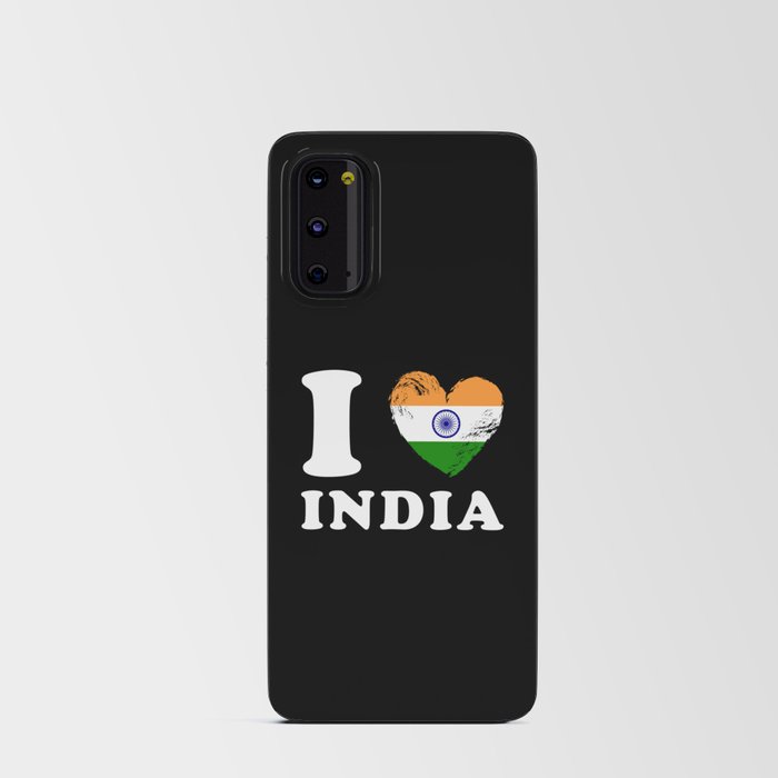 I Love India Android Card Case