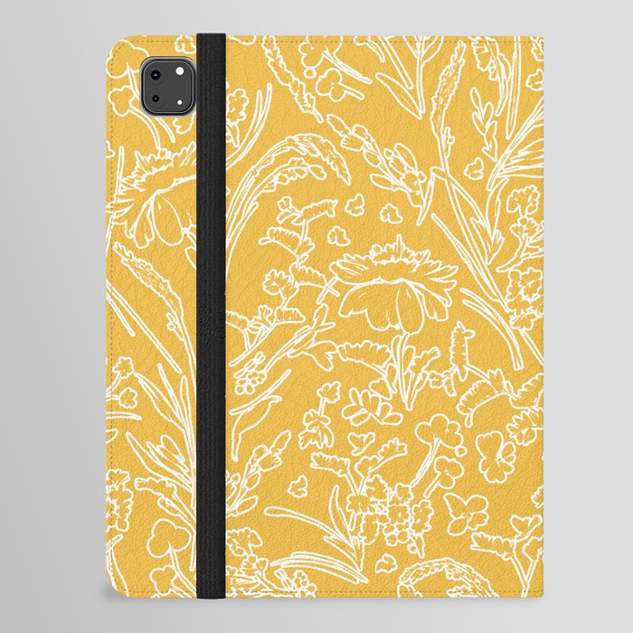 Sunny meadow Y iPad Folio Case