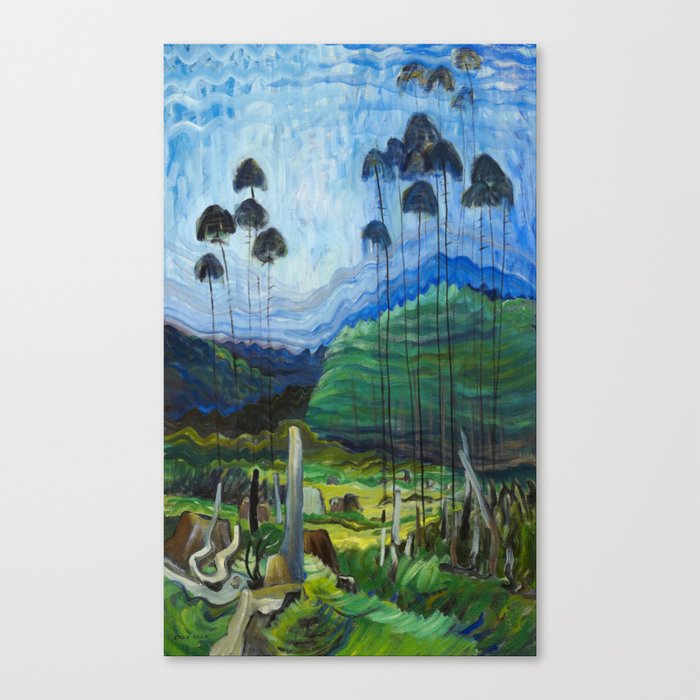 Trees in the Sky, 1939 by Emily Carr Canvas Print