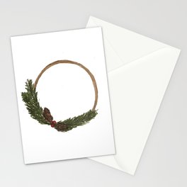 Christmas Wreath Stationery Cards