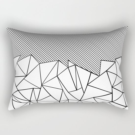 Ab Lines 45 Rectangular Pillow
