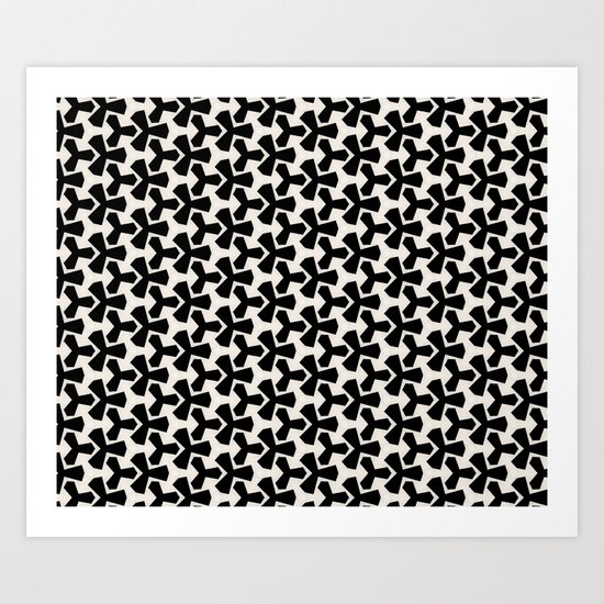 Van Klaveren Pattern Art Print