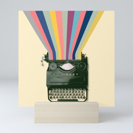 01 Wonderful typewriter Mini Art Print