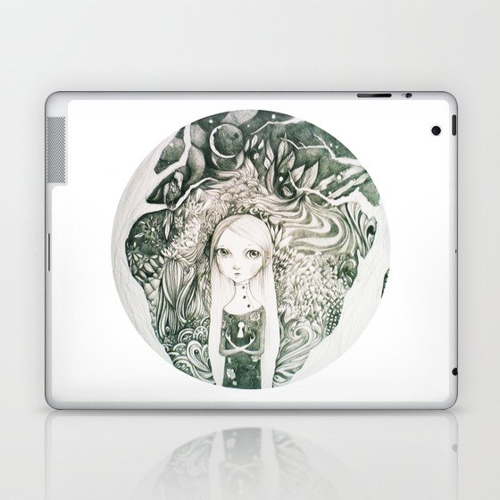 keyhole in the jungle Laptop & iPad Skin