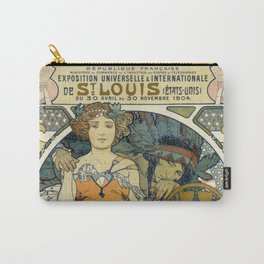 Exposition Universal And International St. Louis Paris Mucha  Carry-All Pouch
