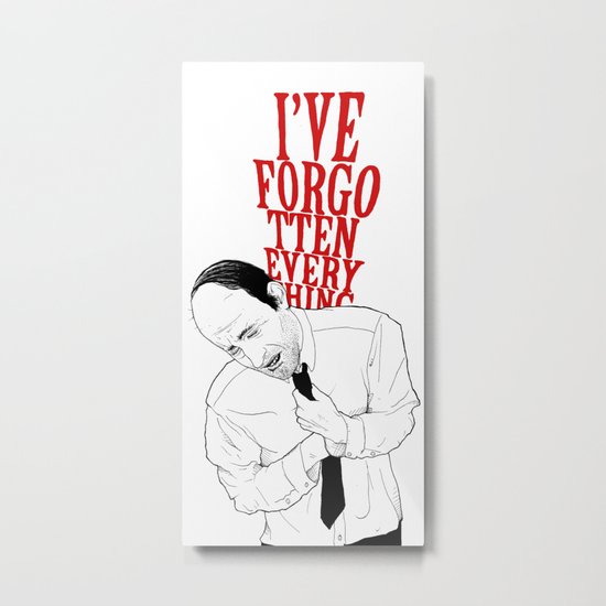 forgot II Metal Print