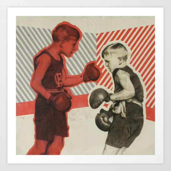 Playing Nice Art Print