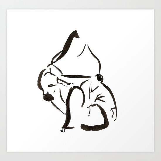 Aikido Series - 3 Art Print