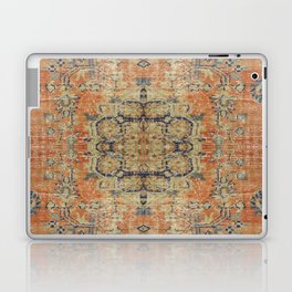 Vintage Woven Coral and Blue Kilim Laptop & iPad Skin