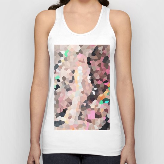 Pink Moon Love Unisex Tank Top