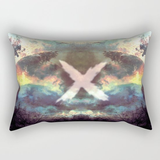 X Marks The Spot Rectangular Pillow