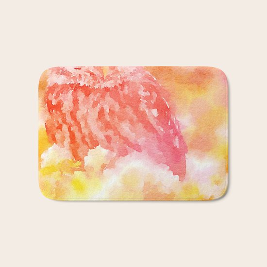 Soft Owl Bath Mat