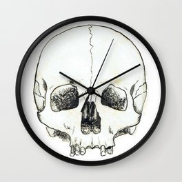 Simple Skull Wall Clock