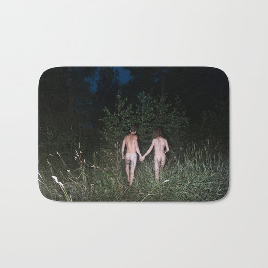 I Went Into The Woods Today II Bath Mat
