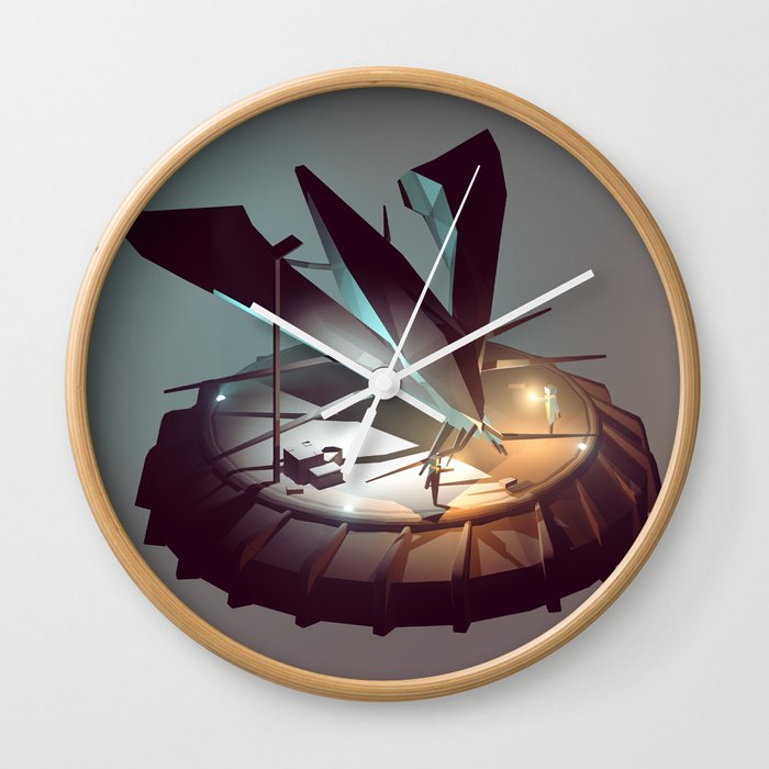Lift Off Wall Clock By Artenvelope Lift Off Wall Clock By Artenvelope