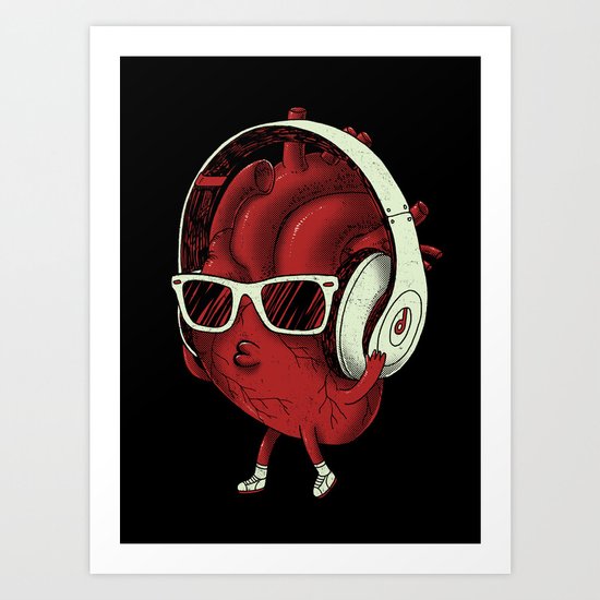 heartBEAT Art Print
