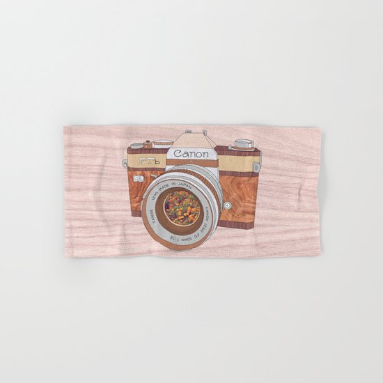 Wood Canon Hand & Bath Towel