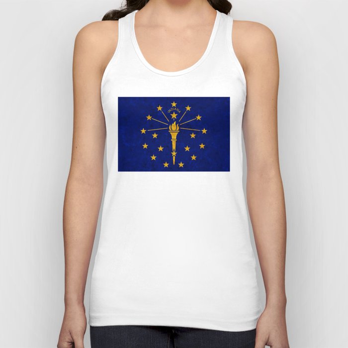 Flag of Indiana Tank Top