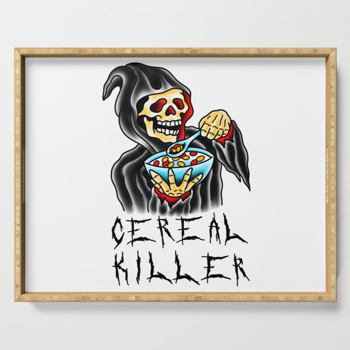 Cereal Killer Serving Tray