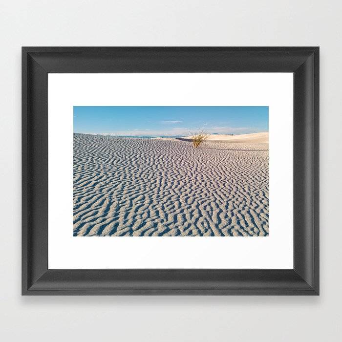 Sand Pattern 2 Framed Art Print