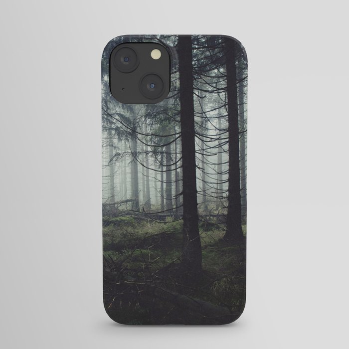 Through The Trees // Fog Forest Home iPhone Case