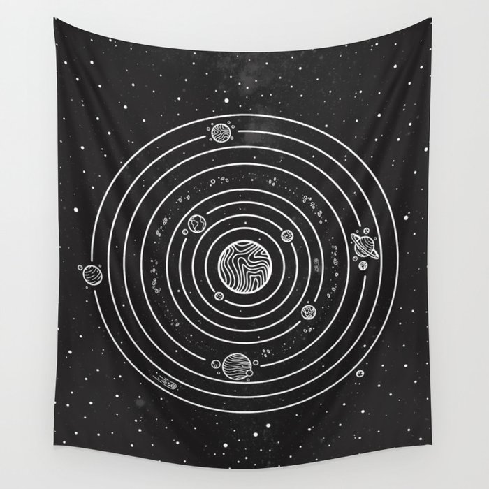 SOLAR SYSTEM Wall Tapestry