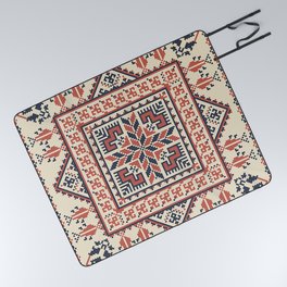 Palestinian embroidery pattern Picnic Blanket